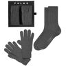 Falke Geschenkset Socken Und Handschuhe X-Mas Dark Grey Grau   Herren   Größe: 43-46   12559