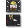 Happy Socks Herren Socken 41-46 Blast Off Burger 2-Er Pkg Black Schwarz   Herren   P000310