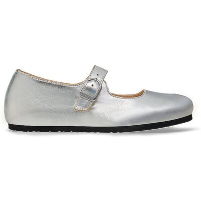 BIRKENSTOCK Ballerinas SANTA CLARITA silber 38 38 BIRKENSTOCK Ballerinas SANTA CLARITA silber 38 38