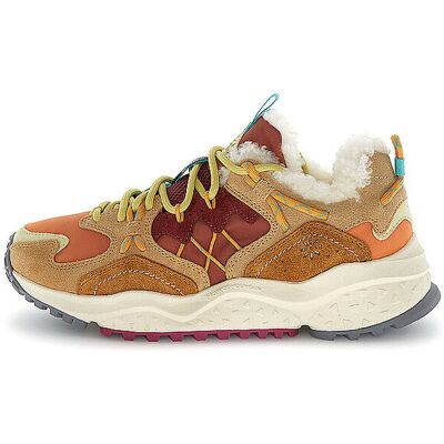 FLOWER MOUNTAIN Sneaker YAMABUSHI SHEARLING camel 36 36 FLOWER MOUNTAIN Sneaker YAMABUSHI SHEARLING camel 36 36