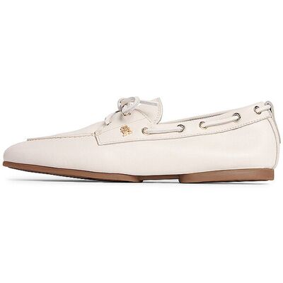 Tommy Hilfiger Bootsschuhe TH SLEEK creme 41 41 Tommy Hilfiger Bootsschuhe TH SLEEK creme 41 41