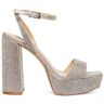 Steve Madden Sandalen Lessa-R Silber   Damen   Größe: 37   Sm11002394