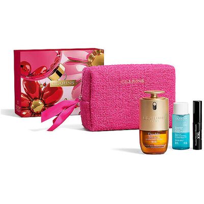 Clarins Geschenkset - Double Serum Eye Holiday Season Set 30ml / 20ml / 3ml EG Clarins Geschenkset - Double Serum Eye Holiday Season Set 30ml / 20ml / 3ml EG