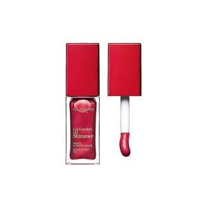 Clarins Lippenstift - Lip Comfort Oil Shimmer ( 08 Deep Red )