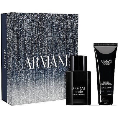 Giorgio Armani Geschenkset - Code Homme Eau de Toilette Xmas Set 50ml / 7ml EG Giorgio Armani Geschenkset - Code Homme Eau de Toilette Xmas Set 50ml / 7ml EG