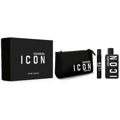 DSQUARED2 Geschenkset - Icon pour Homme Eau de Parfum Set 100ml / 10ml EG DSQUARED2 Geschenkset - Icon pour Homme Eau de Parfum Set 100ml / 10ml EG