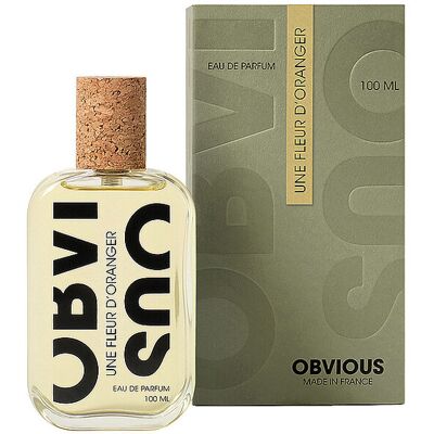 OBVIOUS Une Fleur D'Oranger Eau de Parfum 100ml EG OBVIOUS Une Fleur D'Oranger Eau de Parfum 100ml EG