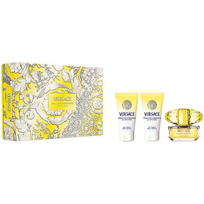 VERSACE Geschenkset - Yellow Diamond Eau de Toilette Set 3x50ml EG VERSACE Geschenkset - Yellow Diamond Eau de Toilette Set 3x50ml EG