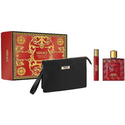 VERSACE Geschenkset - Eros Flame Eau de Parfum Set 100ml / 10ml EG VERSACE Geschenkset - Eros Flame Eau de Parfum Set 100ml / 10ml EG