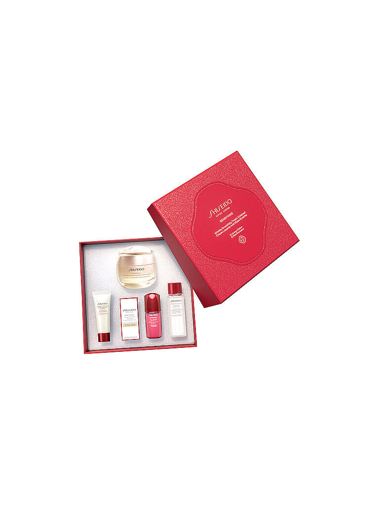 SHISEIDO Geschenkset - Benefiance Wrinkle Smoothing Cream Enriched Holiday Set  50ml / 15ml / 30ml / 10ml / 2ml