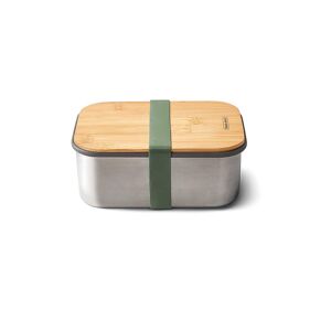 Black+blum Frischhaltedose - Lunchbox Gross 19x13,5cm Olive/edelstahl Olive   Bam-Sb-L010