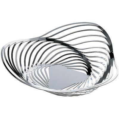 Alessi Korbschale Trinity 26cm silber EG Alessi Korbschale Trinity 26cm silber EG