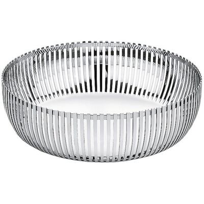 Alessi Korbschale CHARPIN 23cm Edelstahl silber EG Alessi Korbschale CHARPIN 23cm Edelstahl silber EG