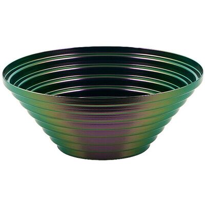 Alessi Schale rund MAYA 25cm Gruen dunkelgrün EG Alessi Schale rund MAYA 25cm Gruen dunkelgrün EG