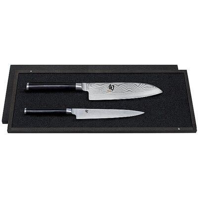 KAI Messerset SHUN CLASSIC 2-teilig silber EG KAI Messerset SHUN CLASSIC 2-teilig silber EG