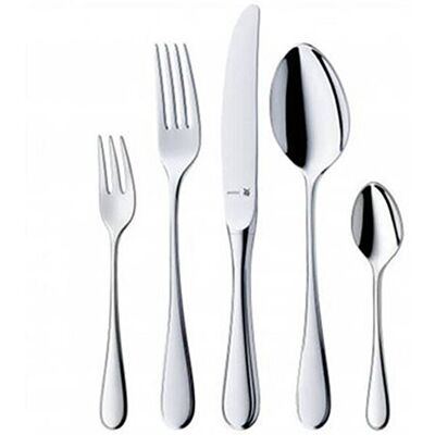 WMF Kent Plus Besteck-Set, 30-teilig silber EG WMF Kent Plus Besteck-Set, 30-teilig silber EG