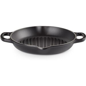 Le Creuset Grillplatte Rund 25cm (Schwarz) Schwarz   20208250000422