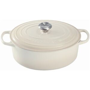 Le Creuset Bräter Oval Signature 31cm Meringue Creme   21178317164430