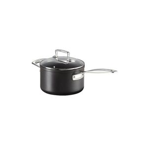 Le Creuset Aluminium-Antihaft Profitopf Mit Deckel 18cm/2,8l Schwarz Schwarz   51108180010302