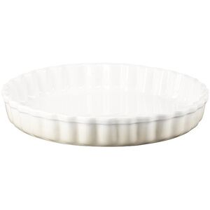 Le Creuset Tarteform Poterie 28cm Meringue Creme   71120287160001