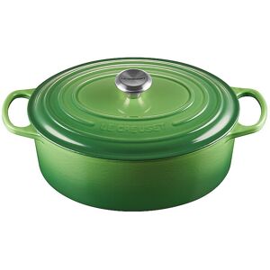 Le Creuset Bräter Oval Signature 31cm Bamboo Green Grün   21178314082430