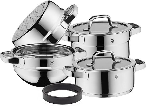 WMF Topf-Set "Compact Cuisine" 4-tlg. (Cromargan) silber   07 9804 6380