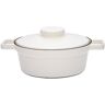 Riess Emaille Kasserolle Mit Deckel "Aromapot - Truehomeware" 24cm 2l Weiss   2113-212