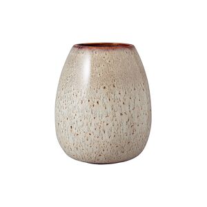 Like By Villeroy & Boch Lave Home Vase Egg Shape, 14,5x14,5x17,5cm, Beige Beige   10-4286