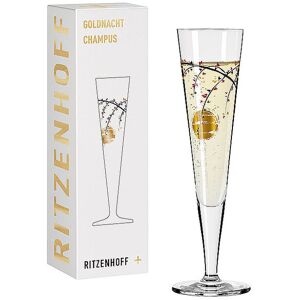 Ritzenhoff Champagnerglas Goldnacht Champus #14 Rachel Hoshino 2021 Gold   1071014