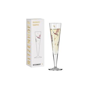 Ritzenhoff Champagnerglas Goldnacht Champus #15 Christine Kordes 2021  Gold   1071015