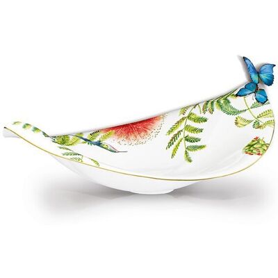 Villeroy & Boch SIGNATURE Blattschale Amazonia 47x38cm bunt EG Villeroy & Boch SIGNATURE Blattschale Amazonia 47x38cm bunt EG