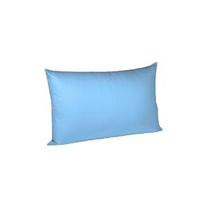 Fleuresse Satin Kissenbezug Royal Uni 2er 70x90cm Blau Hellblau   9100/6031