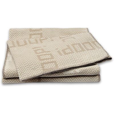 JOOP Wohndecke ALLOVER 150x200cm Sand hellbraun EG JOOP Wohndecke ALLOVER 150x200cm Sand hellbraun EG