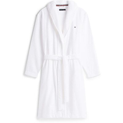 Tommy Hilfiger Bademantel weiss S S Tommy Hilfiger Bademantel weiss S S