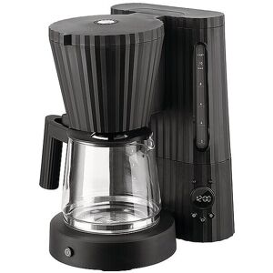 Alessi Filterkaffeemaschine Plisse 1,5l Schwarz Schwarz   Mdl14/b