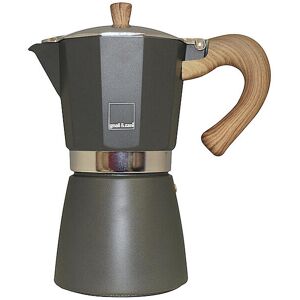 Gnali & Zani Espressokocher Venezia 3 Tassen Grau Grau   Vez003/ind/gray