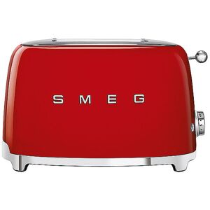 SMEG 2 Schlitz Toaster 50‘s Retro Style Rot Tsf01rdeu Rot   Tsf01rdeu