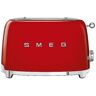 SMEG 2 Schlitz Toaster 50‘s Retro Style Rot Tsf01rdeu Rot   Tsf01rdeu