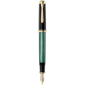Pelikan Füllhalter Souverän M400 Schwarz Grün Fine dunkelgrün EG Pelikan Füllhalter Souverän M400 Schwarz Grün Fine dunkelgrün EG