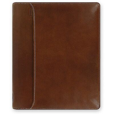 FILOFAX Lockwood Zip A5 Organiser Cognac Undated hellbraun EG FILOFAX Lockwood Zip A5 Organiser Cognac Undated hellbraun EG