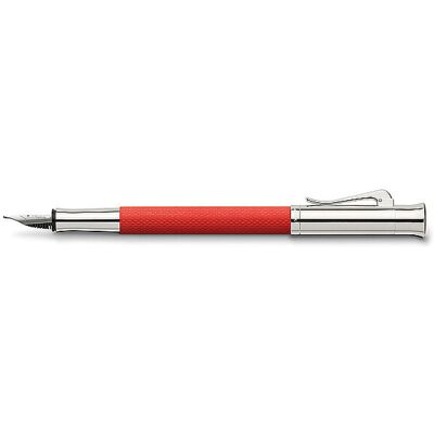 GRAF VON FABER-CASTELL Füllfederhalter Guilloche India Red F rot EG GRAF VON FABER-CASTELL Füllfederhalter Guilloche India Red F rot EG