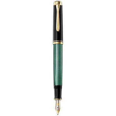 Pelikan Füllhalter Souverän M400 Schwarz Grün Fine dunkelgrün EG Pelikan Füllhalter Souverän M400 Schwarz Grün Fine dunkelgrün EG