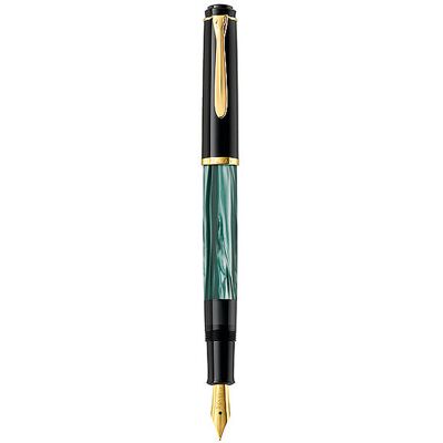 Pelikan Füllhalter M200 Grün Mamoriert Medium mit Etui dunkelgrün EG Pelikan Füllhalter M200 Grün Mamoriert Medium mit Etui dunkelgrün EG
