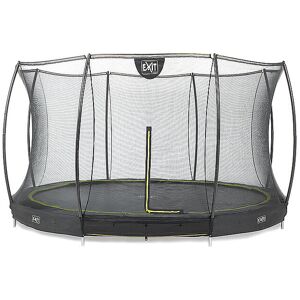 Exit Toys Silhouette Bodentrampolin 366cm Mit Sicherheitsnetz