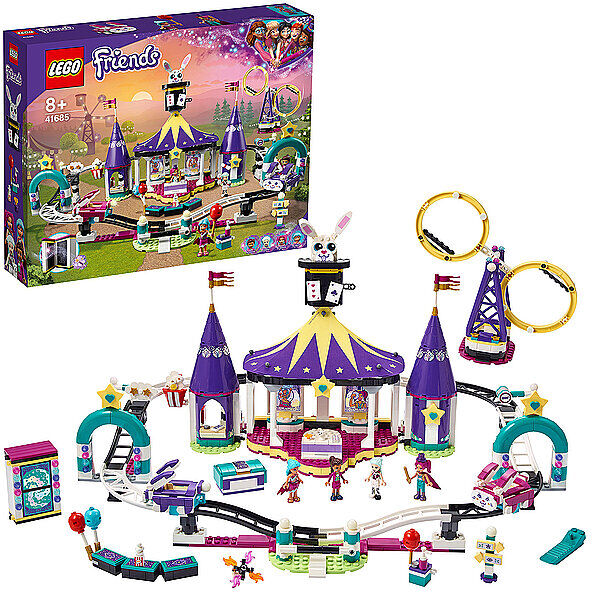 Lego Friends -  Magische Jahrmarktachterbahn 41685