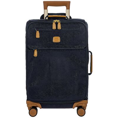 BRICS Handgepäck Trolley LIFE 55cm Blau blau EG BRICS Handgepäck Trolley LIFE 55cm Blau blau EG