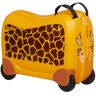 Samsonite Kinder Trolley Mit Vier Rollen Dream2go Giraffe Orange   Kinder   145033