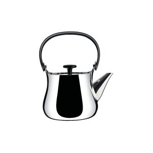 Alessi Teekanne / Wasserkessel 0,9 L Edelstahl Silber   Nf01