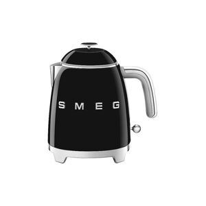 SMEG Mini-Wasserkocher 0,8l 50s Retro Style Schwarz Klf05bleu Schwarz   Klf05bleu
