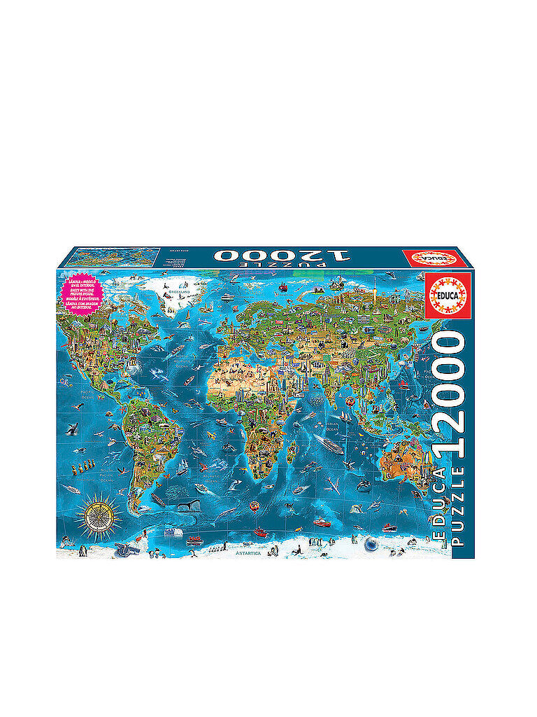 EDUCA Weltwunder 12000 Teile Puzzle